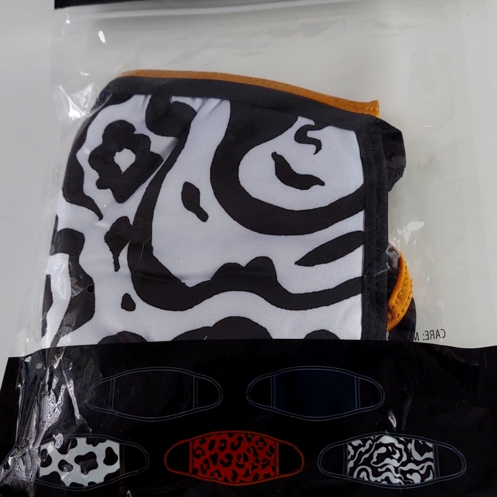 Women Mad Engine Animal Print face mask